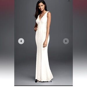 David’s Bridal Size 6 Wedding or Vow Renewal Dress